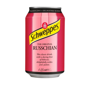 Schweppes Russchian 330ml round can