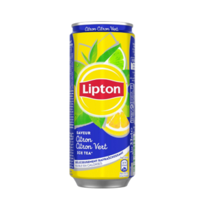 Lipton Ice Tea Lemon&Lime 330ml sleek can