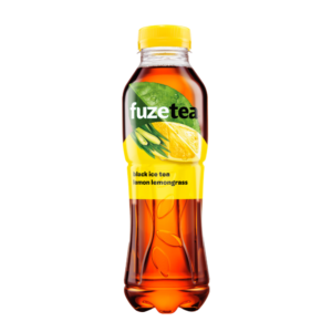 FuzeTea Black Ice Tea Lemon Lemongrass PET