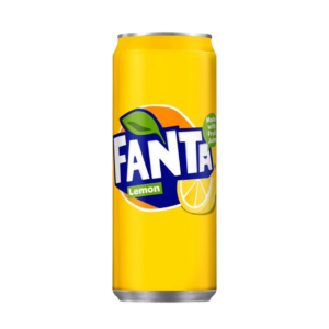 Fanta Lemon 330ml sleek can