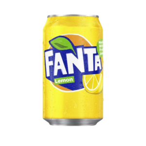 Fanta Lemon 330ml round can