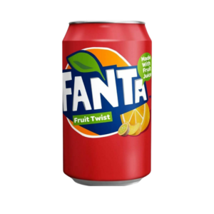 Fanta Fruit Twist 330ml round can