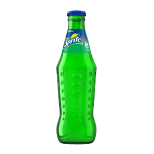 Sprite glass bottle
