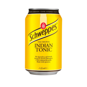 Schweppes Indian Tonic 330ml round can